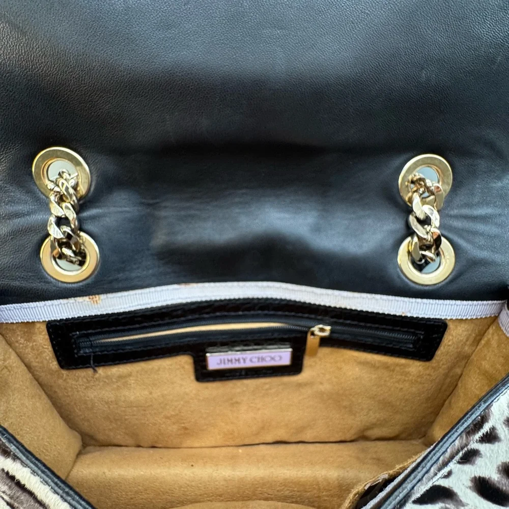 Jimmy Choo Pony Hair Shoulder Bag